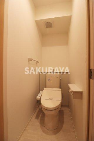 ガーデンコートのトイレ|現況と異なる場合がございます。