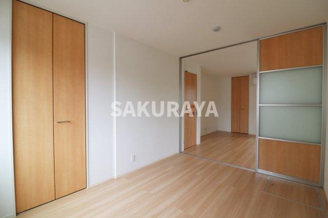 ガーデンコートの洋室|現況と異なる場合がございます。