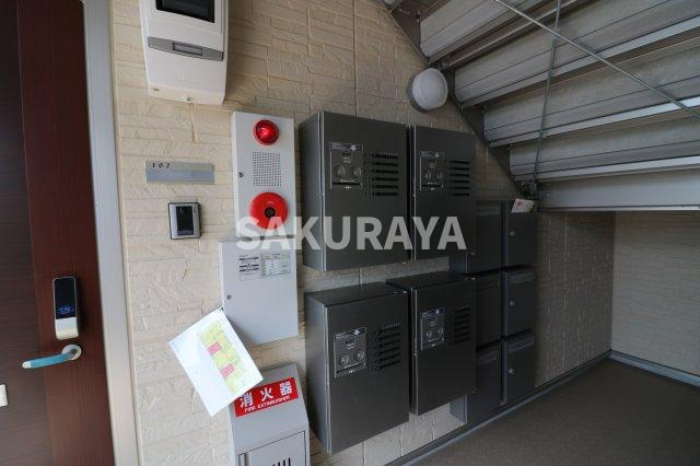 ガーデンコートのエントランス