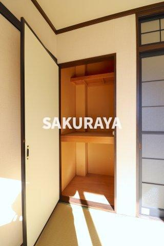 グリーンホームズA棟の収納|2023年12月撮影。