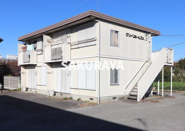 グリーンホームズA棟の外観