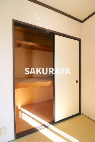 グリーンホームズA棟の収納|2023年12月撮影。