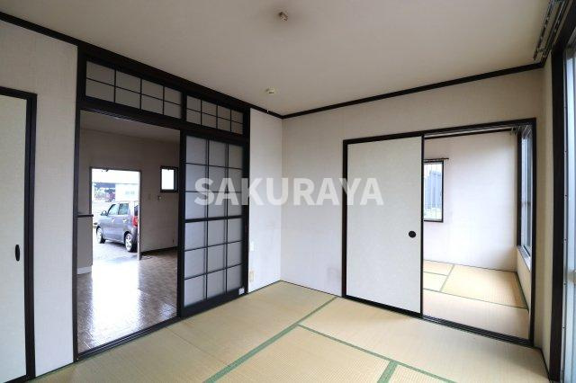 グリーンホームズA棟の和室|2024年6月撮影。