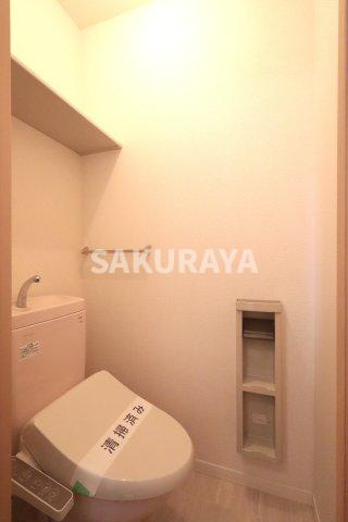 スカイコートのトイレ|2025年9月撮影。