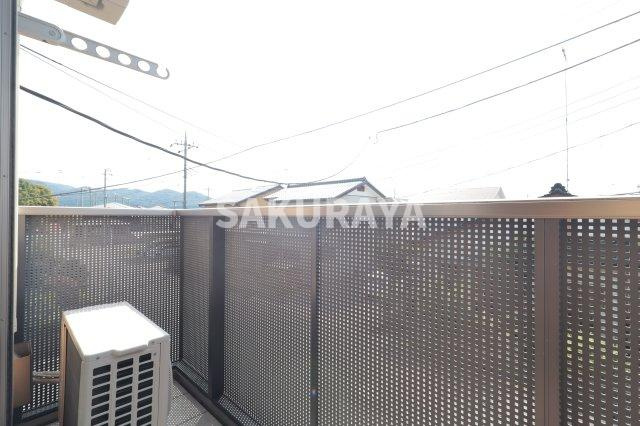 スカイコートのバルコニー|2025年9月撮影。