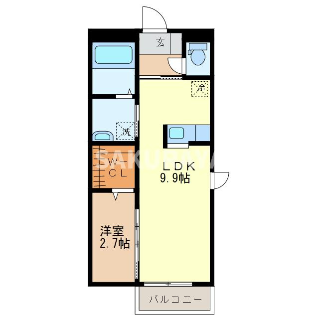 スカイコートの間取り