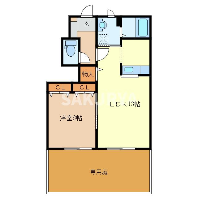 ソシアの間取り