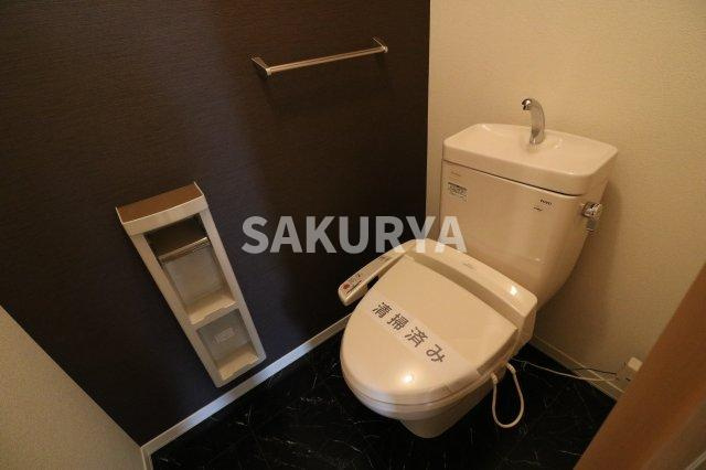 ソレーユ・シャインのトイレ|現況と異なる場合があります。