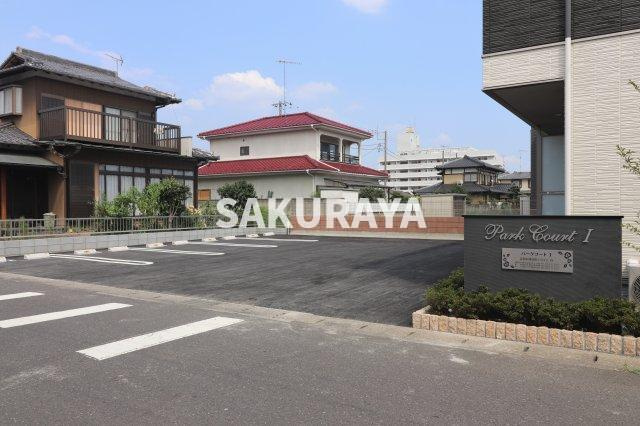 パークコート1の駐車場