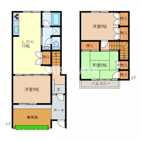 メゾンドソアの間取り
