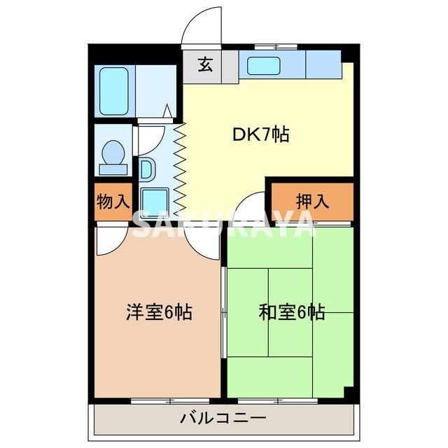 ルミエール旭の間取り