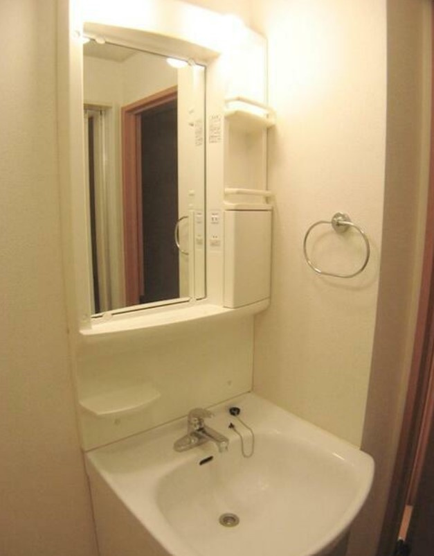 アムールシャンテ是政の洗面所