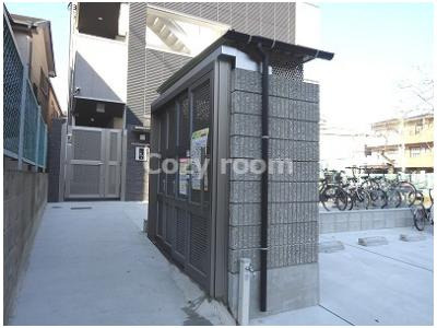 【その他共用部分】 | レジデンスコート江坂 | 敷地内ゴミ置き場です。