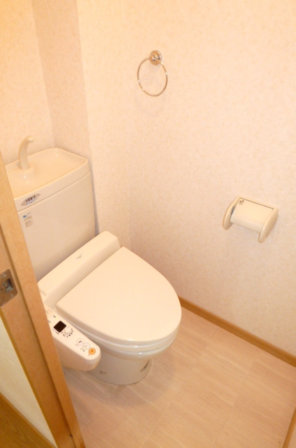 ジュネス合川【キャッシュバック対象物件】のトイレ|ゆったりとした空間のトイレです