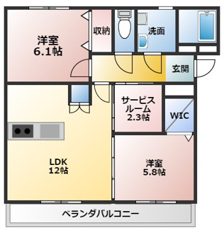 【間取り】 | センチュリーコート網掛