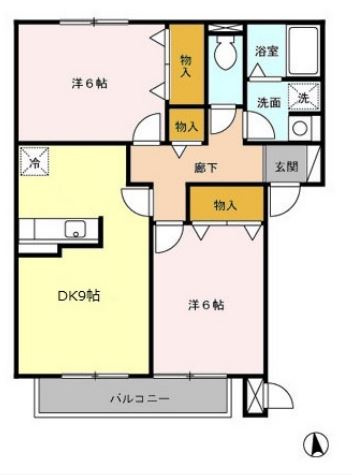 Bell・Houseの間取り