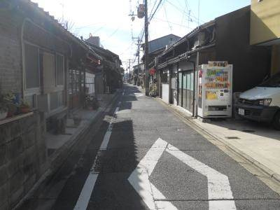 五条コーポの周辺|前面道路
