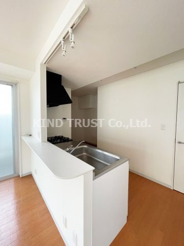 Lega梅北のキッチン|カウンターキッチンです