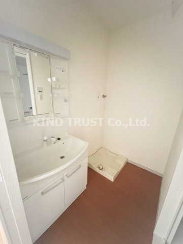 Lega梅北の洗面所|ゆったりとスペースのある洗面所