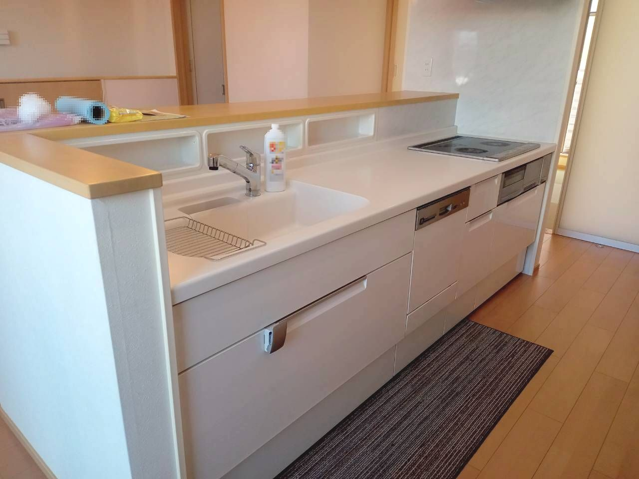 岸和田市下池田町　中古戸建のキッチン