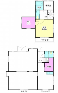 【間取り】 | 小室駅前店舗
