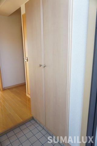 熊本市北区武蔵ケ丘９丁目のアパートの収納