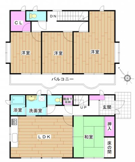 【間取り】 | 高花戸建