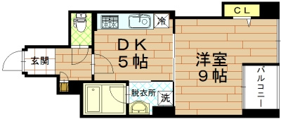 雅綾小路の間取り|間取り・左右反転