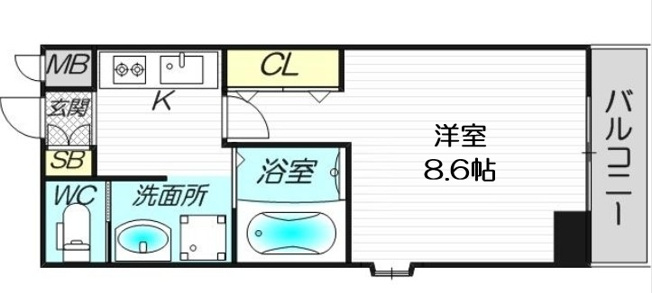 【間取り】 | ビガーポリス300同心Ⅱ