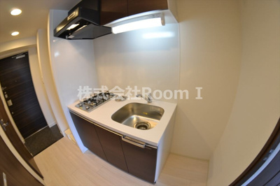 【キッチン】 | プレサンス上町台夕陽丘 | きれいなキッチンです