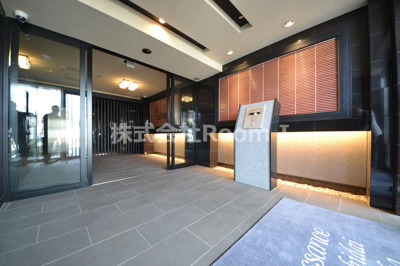 【エントランス】 | プレサンス上町台夕陽丘 | エントランスです