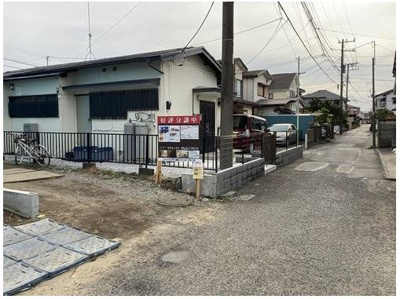 【前面道路含む現地写真】 | 藤沢市本鵠沼１丁目　売地