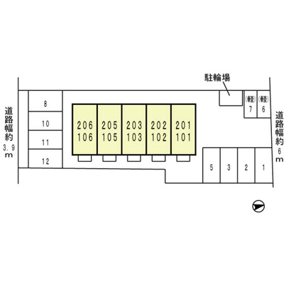 【区画図】 | ベアーレ ディモーラ