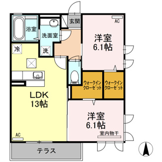 【間取り】 | M'sグランデ