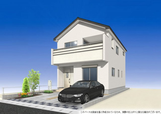 【外観パース】 | 完成イメージにつき現況優先