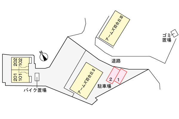 アームズ高見の駐車場|駐車場