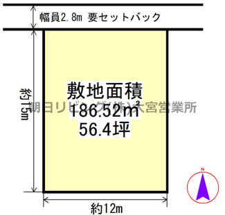 【土地図】 | 蓮田市黒浜土地
