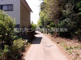 【前面道路含む現地写真】 | 蓮田市黒浜土地
