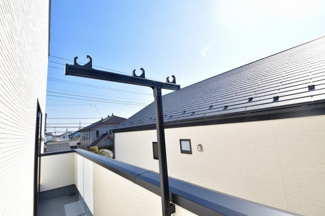 【展望】 | バルコニーからは開放的な景色が眺められます。