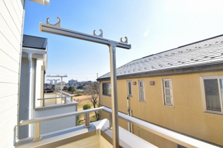【展望】 | バルコニーからは開放的な景色が眺められます。