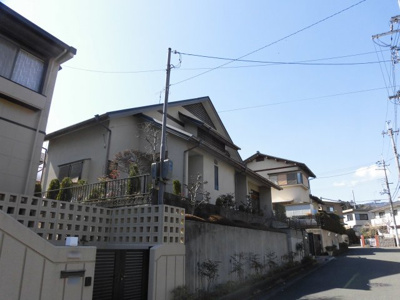 【前面道路含む現地写真】 | 大津市仰木の里7丁目16-7　中古戸建
