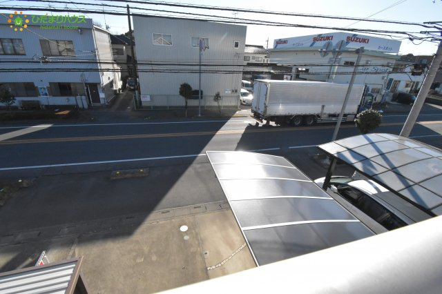 伊奈町栄6丁目　中古一戸建ての展望|南側道路で陽当り良好(^^)/
