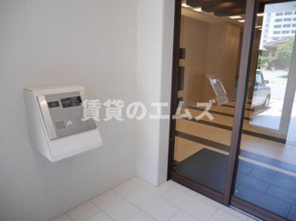 【エントランス】 | リアンシエルブルー東比恵Ⅱのオートロック