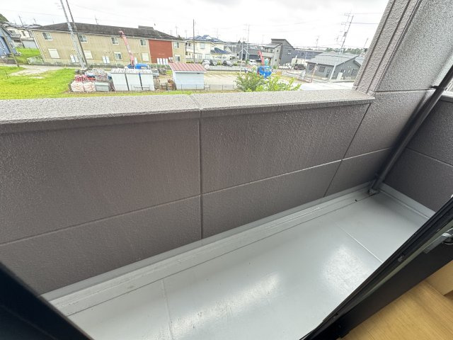 アシューレ．ＨＫのバルコニー