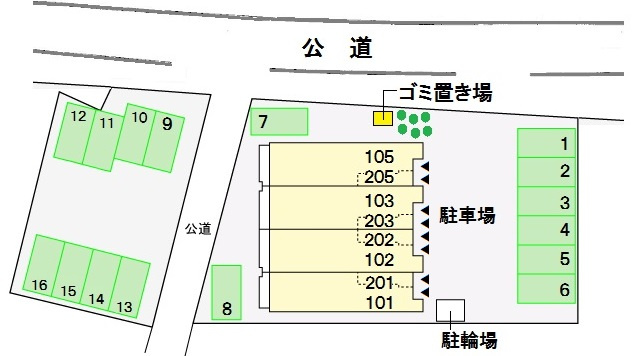 ネオ ブリーズの区画図
