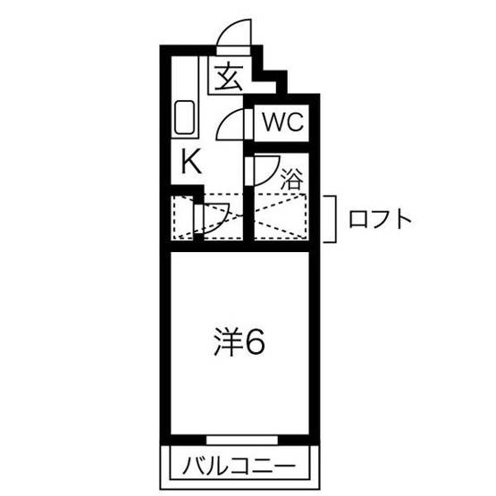 【間取り】 | ラ・フォーレ駒方　B棟 | 使い勝手の良い間取りです♪