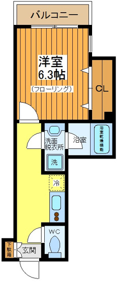 【間取り】 | グランデュオ駒沢Ⅱ