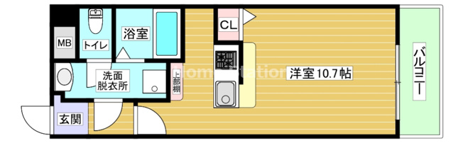 【間取り】 | パークフロント福島