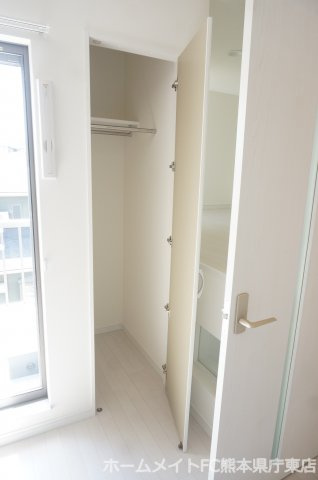 熊本市中央区春竹町大字春竹のアパートの収納