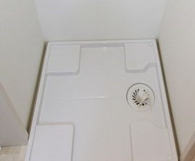 熊本市中央区春竹町大字春竹のアパートの洗面所